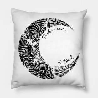 to the moon and back Pillow