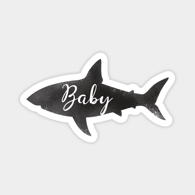 Baby Shark - Shark family series Magnet by FunkyHusky