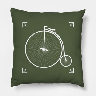 Penny Farthing Bike Pillow