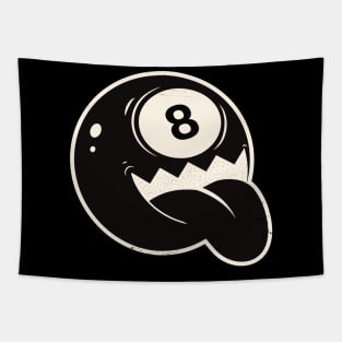 Eight ball monster Tapestry