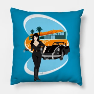 Tura in Palm Springs Pillow