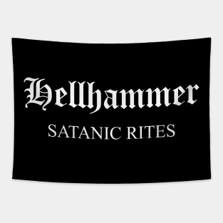 Hellhammer Satanic Rites Tapestry