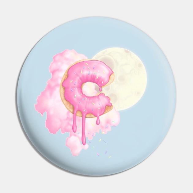 Celestial Donut Pin by CatAstropheBoxes