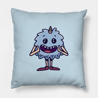 This Monster is in Tears of Joy Pillow