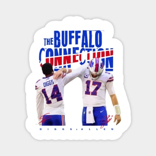 Stefon Diggs x Josh Allen Celebration Magnet