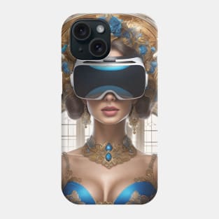 Baroque Lady VR Gamerv Phone Case