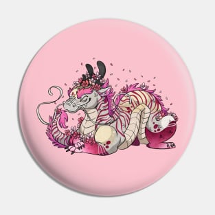 Sakura Dragon Pin