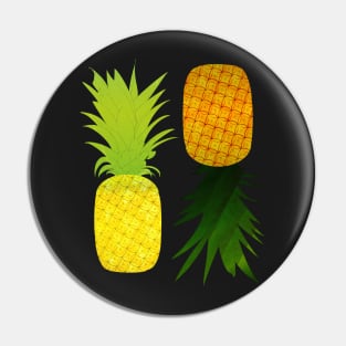 Yellow Pineapple Golden Pineapple Pin