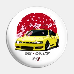 S14 Yellow SunRise Edition Pin