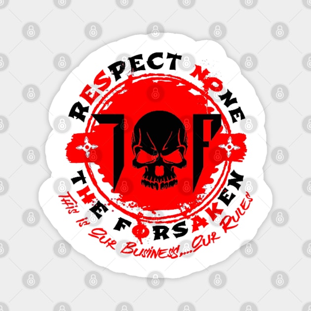 TF Respect None Light Colors Logo Magnet by The Forsaken 