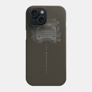 THE MANUSCRIPT Phone Case