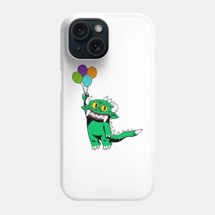 Hodag riding a balloon Phone Case