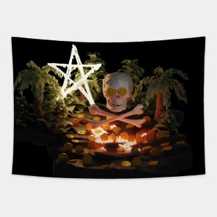 Pirate gold Tapestry