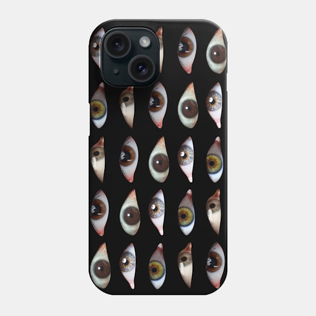 Weirdcore Aesthetic Human Eyes Oddcore Strangecore Phone Case by Alex21