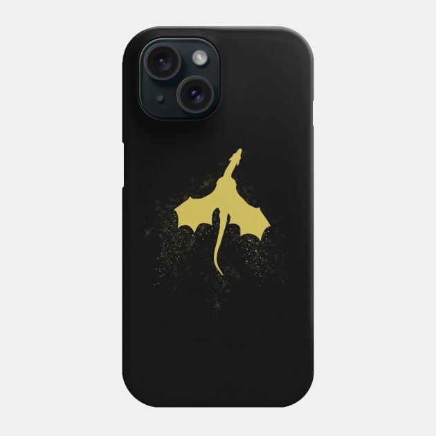 Smaug, The Golden Dragon Phone Case by JorisLAQ