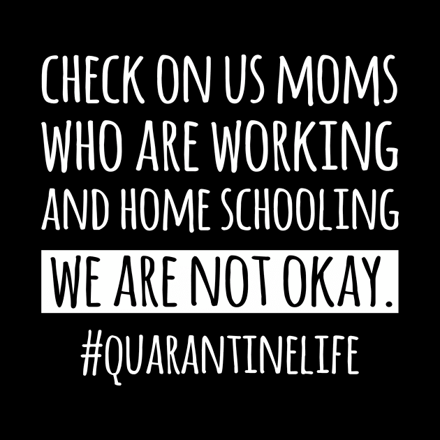 Check on us moms who are working and home schooling by beaching