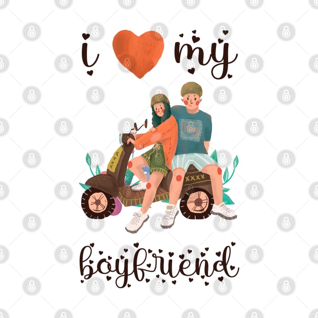 I Love My Boyfriend by BicycleStuff