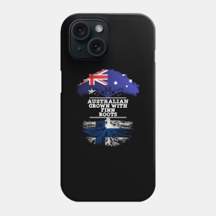 Australian Grown With Finn Roots - Gift for Finnish With Roots From Finland Phone Case