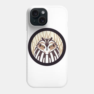 Short eared Owl Logo Phone Case