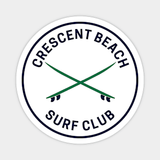 Vintage Crescent Beach Florida Surf Club Magnet