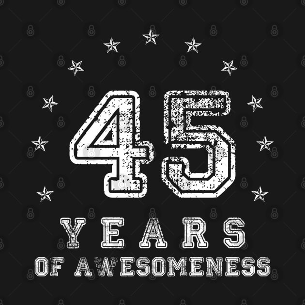 Vintage 45 years of awesomeness by opippi