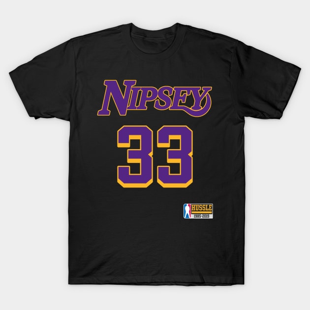 Nipsey Hussle Tribute Jersey - Nipsey Hussle - Sticker