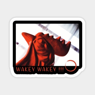 Red Rooster Wakey Wakey Magnet