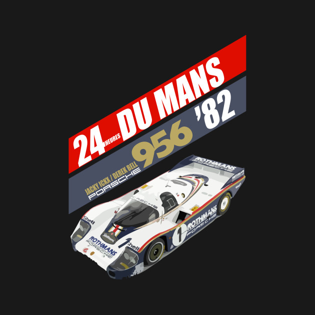 Discover Le Mans 24 Hours Porsche 956 - F1 - T-Shirt