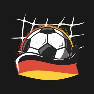 Soccer Lover Goal Germany Flag Football T-Shirt