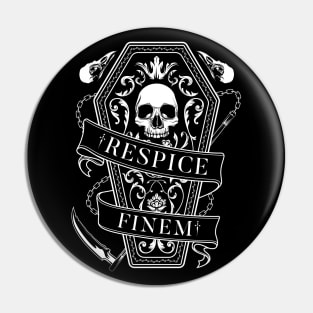 Respice Finem Pin