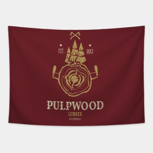 Pulpwood Lumber Tapestry