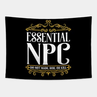 Essential NPC Non-Playable Character Gaming Tapestry