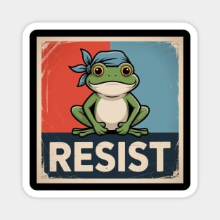 Portland-Frog Magnet