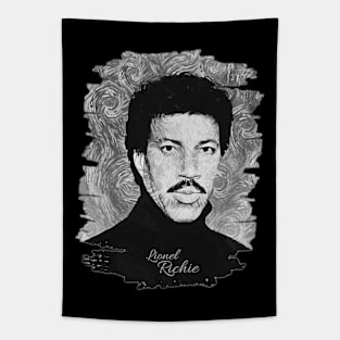 Lionel richie \\ Brush Art Tapestry