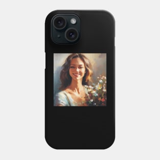 Beautiful  Woman . Phone Case