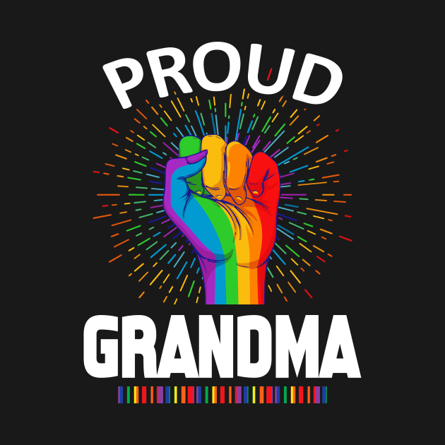 Proud Grandma Gay Lgbt by adrinalanmaji