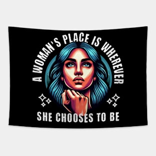 Girls power Tapestry