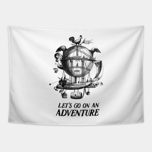 Let's Go On An Adventure Tapestry