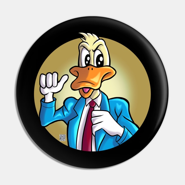 Howard the Duck Pin by sergetowers80