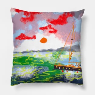 Boats Pillow