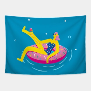 Pool Time Tapestry