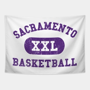 Sacramento Basketball II Tapestry