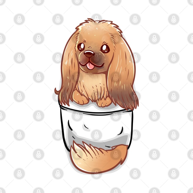 Pocket Cute Pekingese Dog by TechraPockets
