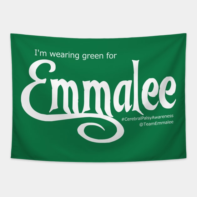 Green for Emmalee Tapestry by TeamEmmalee