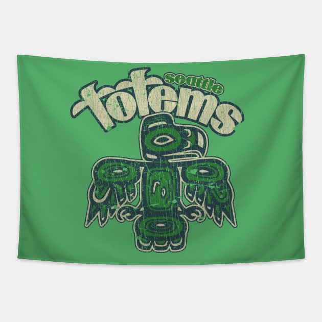 Seattle Totems Hockey 1958 Tapestry by JCD666