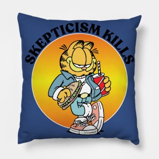 SKEPTICISM KILLS Pillow