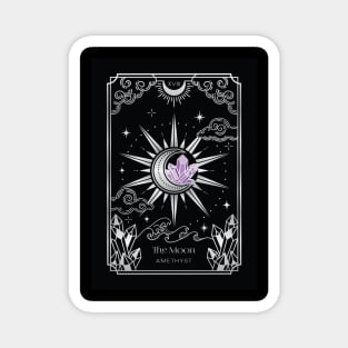 The Moon Card - Crystalstruck Tarot Magnet