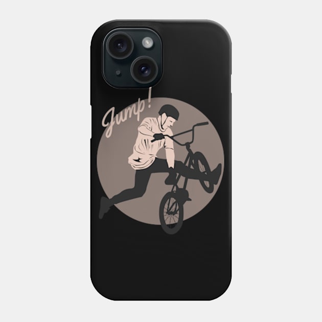 Bmx Bike Retro Phone Case by Hashop