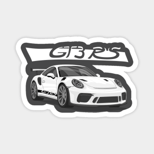 car gt3 rs 911 white edition Magnet
