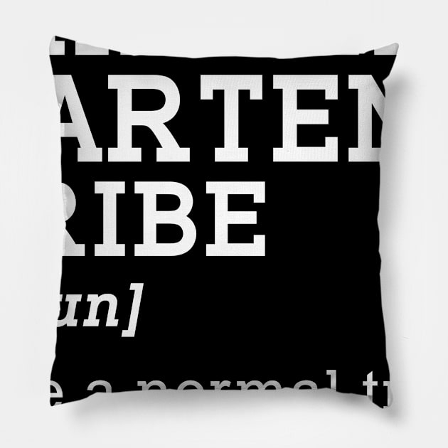 Kindergarten Tribe Back to School Gift Teacher Pillow by kateeleone97023